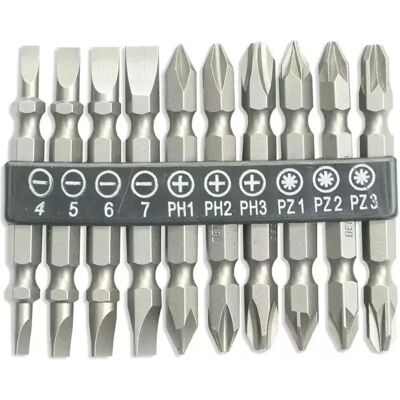 Dedra Modell 18A07S13 Doppelspitzen Bits-Set - Schrauberbits Dedra Modell 18A07S13 Doppelspitzen Bits-Set - Schrauberbits