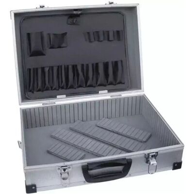 Dedra N0001 Werkzeugkoffer - Kompakte Aluminium Werkzeugbox Dedra N0001 Werkzeugkoffer - Kompakte Aluminium Werkzeugbox