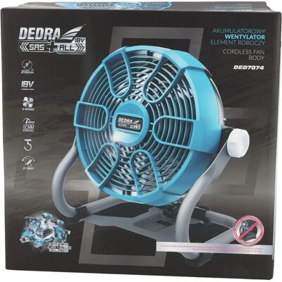Dedra DED7074 - Turchese - Ventilatore domestico Dedra DED7074 - Turchese - Ventilatore domestico