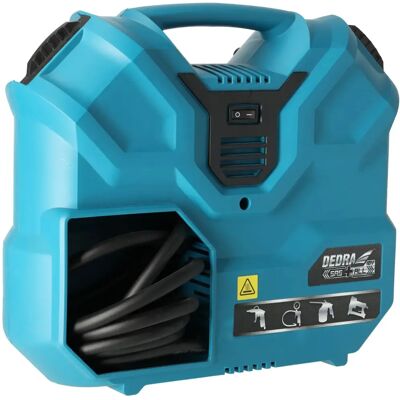 Dedra DED7076V Luftkompressor - Max 8 Bar, 90L, 18V, Tragbar Dedra DED7076V Luftkompressor - Max 8 Bar, 90L, 18V, Tragbar