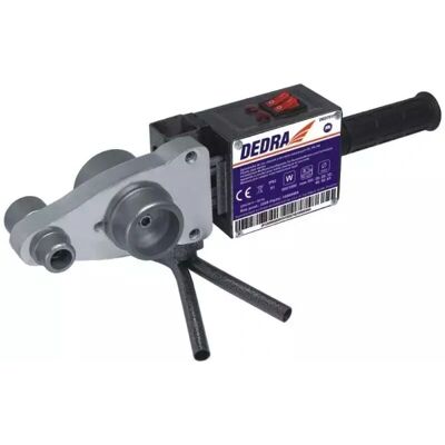 Dedra DED7515 Macchina per Saldare - Cuscinetti Intercambiabili - 300°C - 800/1500W - Tubi in Plastica Dedra DED7515 Macchina per Saldare - Cuscinetti Intercambiabili - 300°C - 800/1500W - Tubi in Plastica