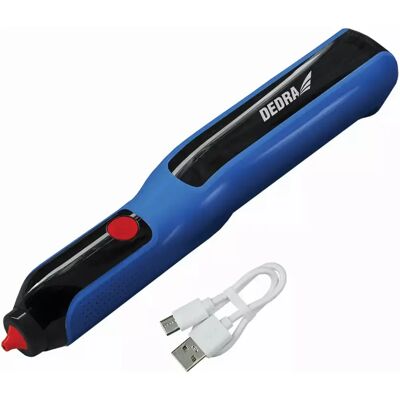 Dedra DED7547 - Heißklebepistole - Kabellos USB, 4V, 2,0Ah Dedra DED7547 - Heißklebepistole - Kabellos USB, 4V, 2,0Ah