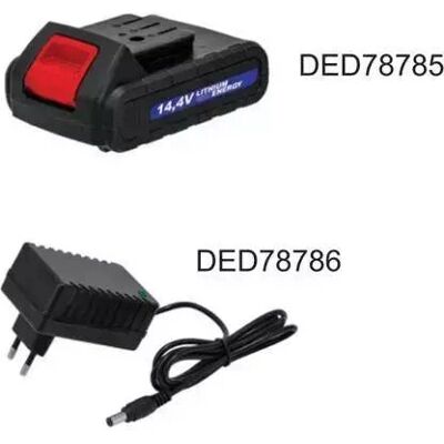 Dedra DED78786 Akku- und Ladegerät - 14,4V Zubehör Dedra DED78786 Akku- und Ladegerät - 14,4V Zubehör