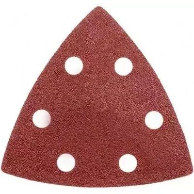 Dedra DED794572 - Dreieck-Schleifpapier - Körnung 80 - 5 Stück Dedra DED794572 - Dreieck-Schleifpapier - Körnung 80 - 5 Stück