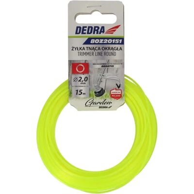 Dedra 80Z20151 Filo di taglio rotondo - Accessorio per tosaerba Dedra 80Z20151 Filo di taglio rotondo - Accessorio per tosaerba