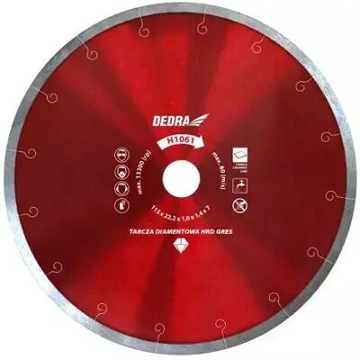 Dedra H1064E - Disque fin pour céramique - Accessoire meuleuse - Publicité Dedra H1064E - Disque fin pour céramique - Accessoire meuleuse - Publicité