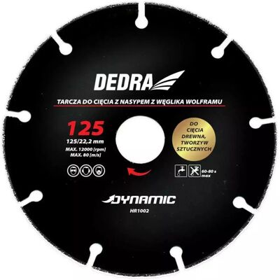 Dedra HR1002 Winkelschleifer Zubehör - 125mm Scheibe Dedra HR1002 Winkelschleifer Zubehör - 125mm Scheibe