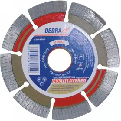 Dedra H1093 Winkelschleifer-Zubehör - Mehrschicht-Scheibe 125mm Dedra H1093 Winkelschleifer-Zubehör - Mehrschicht-Scheibe 125mm