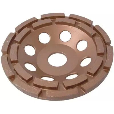Dedra H1209 Winkelschleifer Zubehör - 180mm Doppelsegment Trocken-Schleifwerkzeug Dedra H1209 Winkelschleifer Zubehör - 180mm Doppelsegment Trocken-Schleifwerkzeug