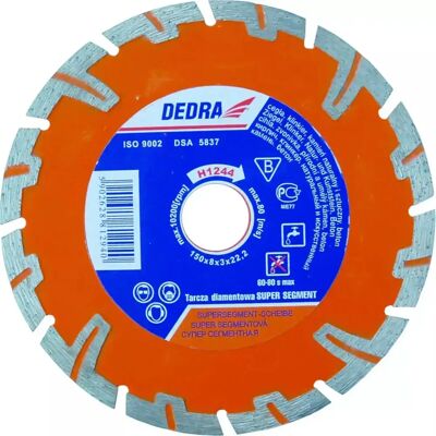 Dedra H1247 Winkelschleifer Zubehör - 230mm Diamantsuper-Segment Dedra H1247 Winkelschleifer Zubehör - 230mm Diamantsuper-Segment