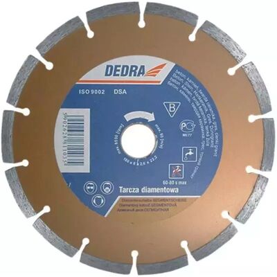 Dedra H1111E Diamant-Segmentklinge 250 mm Dedra H1111E Diamant-Segmentklinge 250 mm