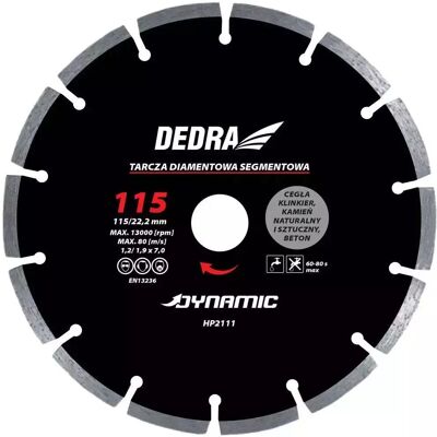 Dedra HP2113 Winkelschleifer-Zubehör - 150mm, 22,2mm Bohrung Dedra HP2113 Winkelschleifer-Zubehör - 150mm, 22,2mm Bohrung