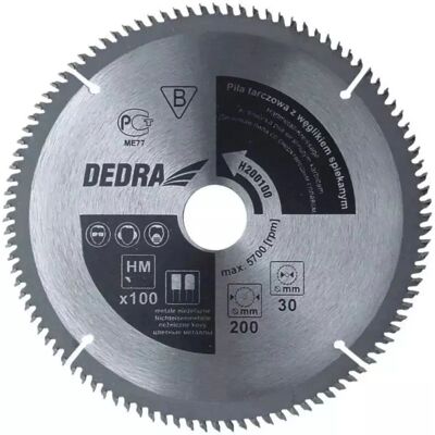Dedra H210100 Kreissägeblatt - Nichteisenmetalle Dedra H210100 Kreissägeblatt - Nichteisenmetalle
