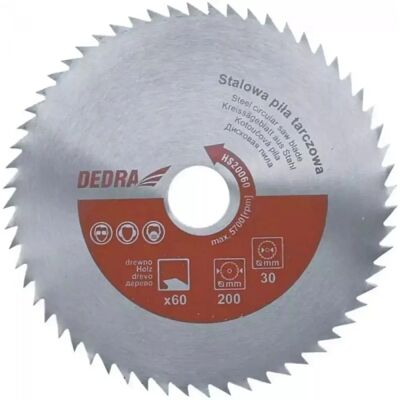 Dedra HS14060 Kreissägeblatt - Holzschnitt Dedra HS14060 Kreissägeblatt - Holzschnitt