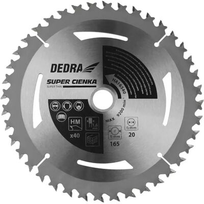 Dedra HA18540 Tarcza do piły tarczowej - Do drewna Dedra HA18540 Tarcza do piły tarczowej - Do drewna