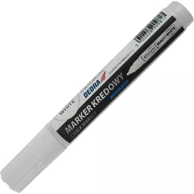 Dedra M89Z81 Weißer Kreidemarker - Marker Dedra M89Z81 Weißer Kreidemarker - Marker