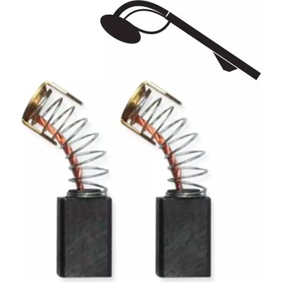 Accessorio per smerigliatrice angolare Dedra YSG004 - Spazzole in grafite elettro Accessorio per smerigliatrice angolare Dedra YSG004 - Spazzole in grafite elettro