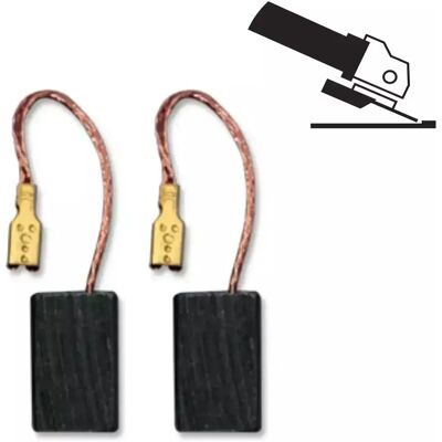 Dedra YSG023 Winkelschleifer-Zubehör - Elektrographitbürsten für DED7954 Dedra YSG023 Winkelschleifer-Zubehör - Elektrographitbürsten für DED7954