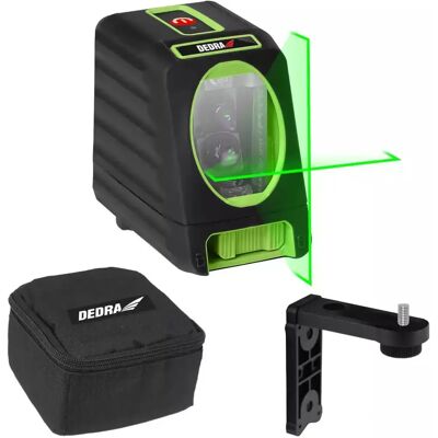 Laser poziom Dedra MC0903 - Zielony, 30m, Dokładny Laser poziom Dedra MC0903 - Zielony, 30m, Dokładny