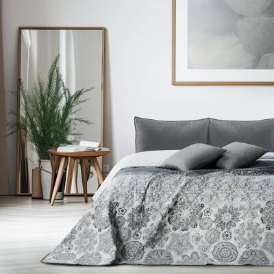 DecoKing Alhambra Szara Dwustronna Narzuta - Pokrywa łóżka DecoKing Alhambra Szara Dwustronna Narzuta - Pokrywa łóżka