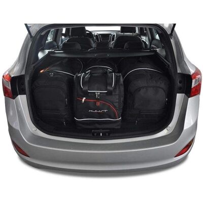 Kjust - Hyundai I30 Wagon 2012-2017 - 4 piezas - bolsas de maletero Kjust - Hyundai I30 Wagon 2012-2017 - 4 piezas - bolsas de maletero