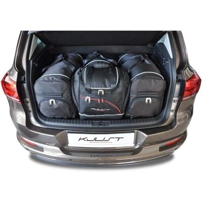 Kjust - VW Tiguan 2007-2015 - 4 uds - Organizadores de maletero Kjust - VW Tiguan 2007-2015 - 4 uds - Organizadores de maletero