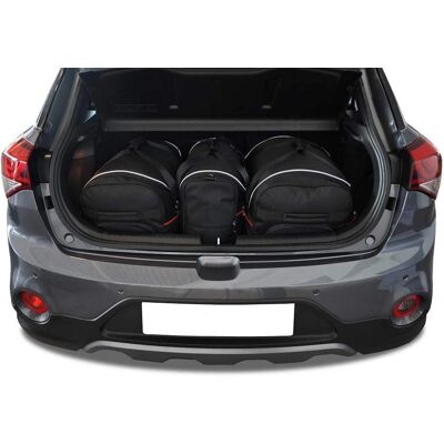 Kjust - Hyundai I20 2014+ - 1680D Polyester - Bolsas de maletero Kjust - Hyundai I20 2014+ - 1680D Polyester - Bolsas de maletero