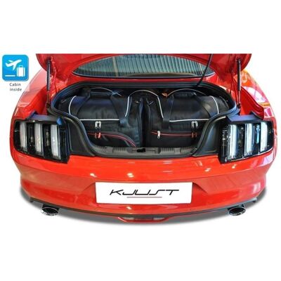 Kjust - Ford Mustang Fastback 2014+ - 5 piezas - Bolsas de maletero Kjust - Ford Mustang Fastback 2014+ - 5 piezas - Bolsas de maletero