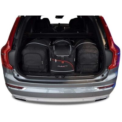 Kjust - Volvo XC90 Excellence 2014+ - poliéster 1680D recubierto de PU - plegable - compartimento extra - bolsas de maletero Kjust - Volvo XC90 Excellence 2014+ - poliéster 1680D recubierto de PU - plegable - compartimento extra - bolsas de maletero