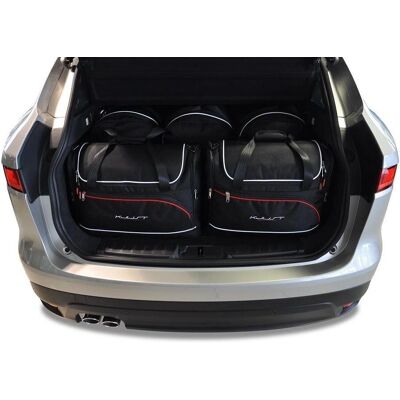 Kjust - Jaguar F-Pace 2015+ - 5 piezas - Bolsas maletero Kjust - Jaguar F-Pace 2015+ - 5 piezas - Bolsas maletero