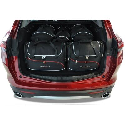 Kjust - Alfa Romeo Stelvio 2017+ - Polyester 1680D - Car trunk bags Kjust - Alfa Romeo Stelvio 2017+ - Polyester 1680D - Car trunk bags