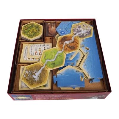E-Raptor Einsatz für Catan + Händler & Barbaren - Organizer für 5-6 Spieler E-Raptor Einsatz für Catan + Händler & Barbaren - Organizer für 5-6 Spieler