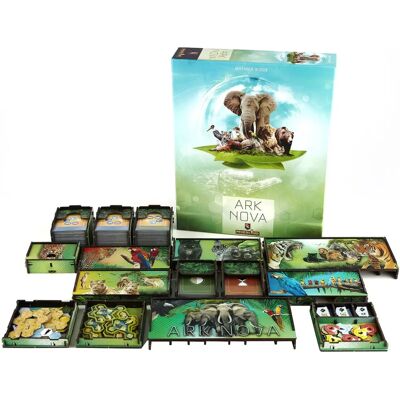 Pegasus Spiele ERA19541 - Organisiert Ark Nova Komponenten - Brettspielzubehör Pegasus Spiele ERA19541 - Organisiert Ark Nova Komponenten - Brettspielzubehör