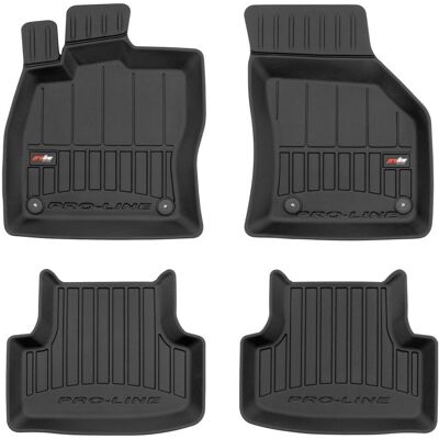 FROGUM 3D407060 Custom Rubber Floor Mats - Front & Rear for VW Golf 7, T-Roc, Seat Leon III FROGUM 3D407060 Custom Rubber Floor Mats - Front & Rear for VW Golf 7, T-Roc, Seat Leon III