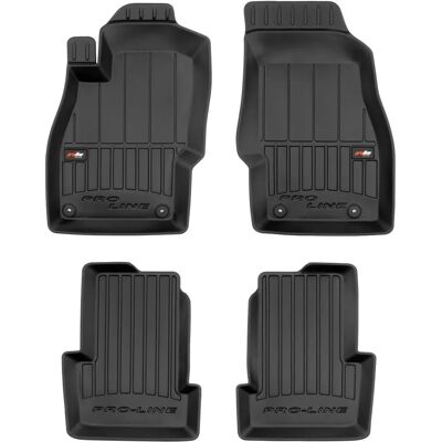 FROGUM Opel Corsa D E Rubber Floor Mats Set - Car Interior Accessories FROGUM Opel Corsa D E Rubber Floor Mats Set - Car Interior Accessories