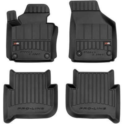FROGUM VW Touran 1T Gummi Fußmatten - Vorne und Hinten FROGUM VW Touran 1T Gummi Fußmatten - Vorne und Hinten