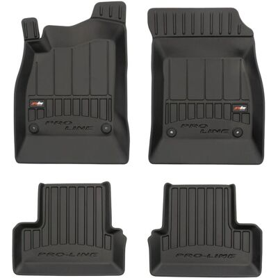 FROGUM Opel Astra J Chevrolet Cruze Gummimatten-Set - Vorder- & Hinterseite, Schwarz FROGUM Opel Astra J Chevrolet Cruze Gummimatten-Set - Vorder- & Hinterseite, Schwarz