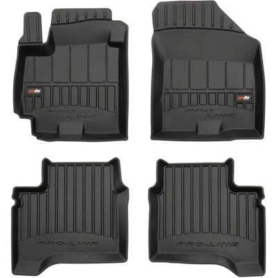 FROGUM Modello 3D407930 Tappetini per Auto - Gomma, Anteriori e Posteriori, Neri FROGUM Modello 3D407930 Tappetini per Auto - Gomma, Anteriori e Posteriori, Neri