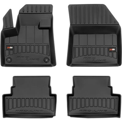 FROGUM 3D407954 Autoteppiche - Gummi, Schwarz, Vorne und Hinten FROGUM 3D407954 Autoteppiche - Gummi, Schwarz, Vorne und Hinten