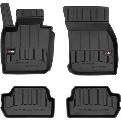 FROGUM FRG 3D408661 Alfombrillas de Goma Negras - Tapetes para Coche FROGUM FRG 3D408661 Alfombrillas de Goma Negras - Tapetes para Coche