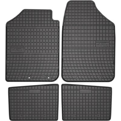 FROGUM Dacia Spring EV Rubber Car Floor Mats - Front & Rear Set FROGUM Dacia Spring EV Rubber Car Floor Mats - Front & Rear Set