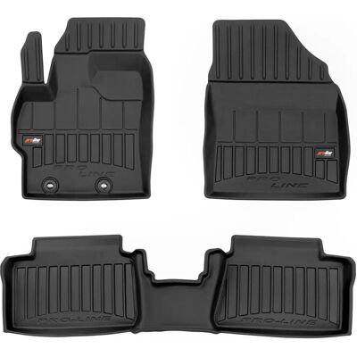 Tapetes de piso FROGUM proLine 3D para Toyota Yaris IV - Personalizado Tapetes de piso FROGUM proLine 3D para Toyota Yaris IV - Personalizado