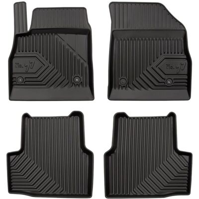 FROGUM FRG77407022 - Tappetini in gomma - Nero - Veicolo passeggeri FROGUM FRG77407022 - Tappetini in gomma - Nero - Veicolo passeggeri
