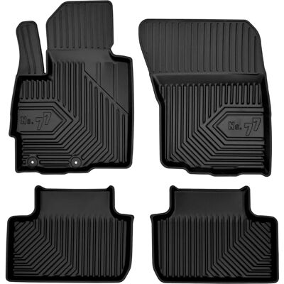 FROGUM FRG77407503 - Passenger Black Rubber Floor Mat FROGUM FRG77407503 - Passenger Black Rubber Floor Mat