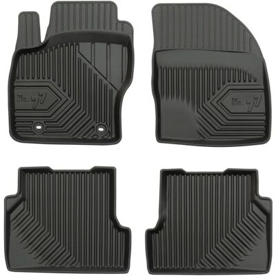 FROGUM FRG77407282 Black Passenger Vehicle Floor Mat FROGUM FRG77407282 Black Passenger Vehicle Floor Mat