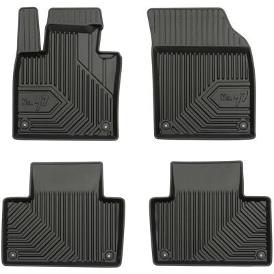 Tapis en Caoutchouc Frogum pour Volvo XC90 II - Ensemble de 4 Tapis en Caoutchouc Frogum pour Volvo XC90 II - Ensemble de 4
