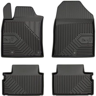 FROGUM FRG77407527 - Gummi-Fußmatte - Schwarz FROGUM FRG77407527 - Gummi-Fußmatte - Schwarz