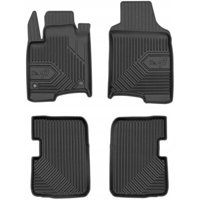 FROGUM No. 77 - Covorașe din cauciuc pentru FIAT Panda III, Negru - Covorașe auto FROGUM No. 77 - Covorașe din cauciuc pentru FIAT Panda III, Negru - Covorașe auto