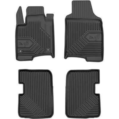 FROGUM No. 77 - Gummimatten für FIAT Panda III, Schwarz - Autoteppiche FROGUM No. 77 - Gummimatten für FIAT Panda III, Schwarz - Autoteppiche