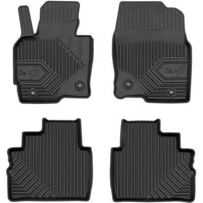 FROGUM FRG77425255 Gummimatten - Passagier, Schwarz, TPE FROGUM FRG77425255 Gummimatten - Passagier, Schwarz, TPE
